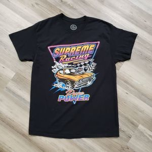 men's racing t-shirt size large